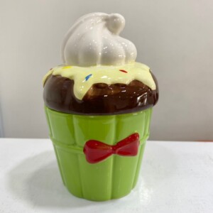 Ceramic Ice Cream Jar